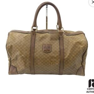 Vintage Celine Macadam Weekender Travel Bag